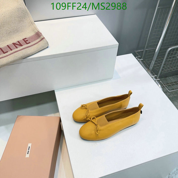 Women Shoes-Miu Miu Code: MS2988 $: 109USD