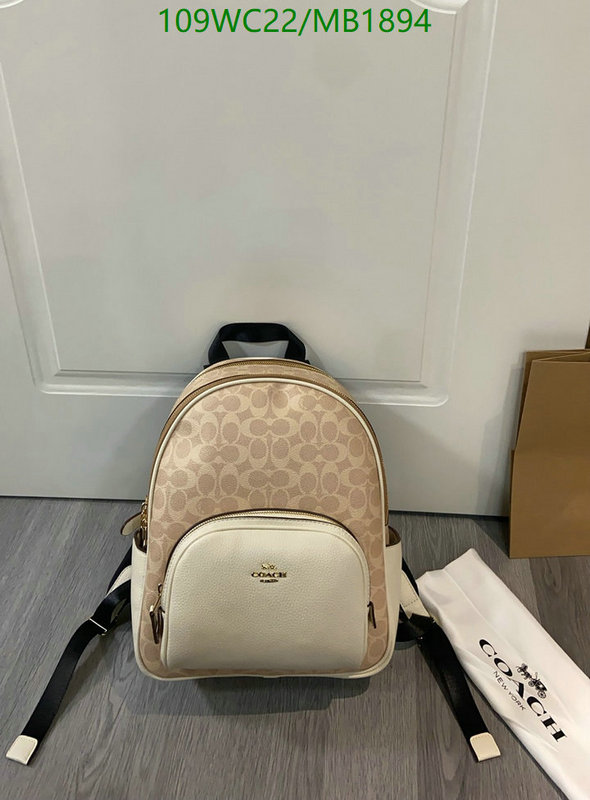 Coach Bag-(4A)-Backpack- Code: MB1894 $: 109USD