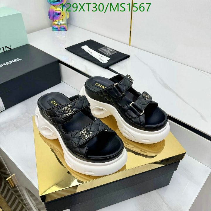Women Shoes-Chanel Code: MS1567 $: 129USD