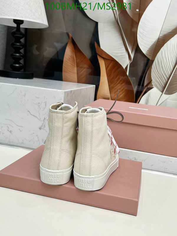 Women Shoes-Miu Miu Code: MS2981 $: 100USD