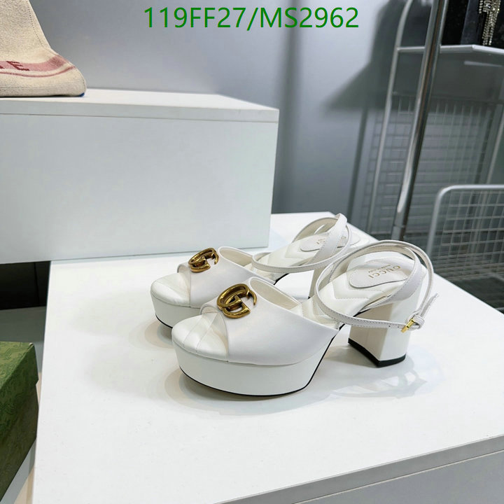 Women Shoes-Gucci Code: MS2962 $: 119USD