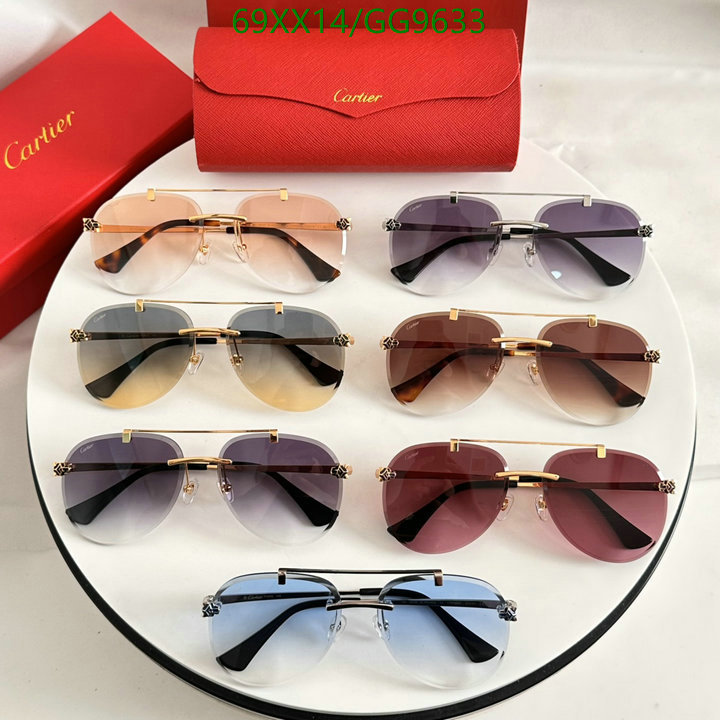 Glasses-Cartier Code: GG9633 $: 69USD