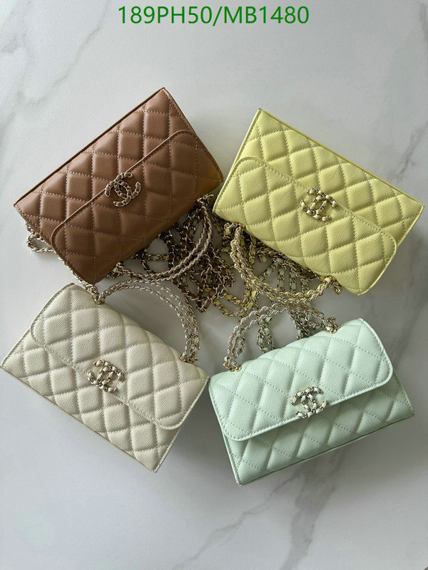 Chanel Bag-(Mirror)-Crossbody- Code: MB1480 $: 189USD