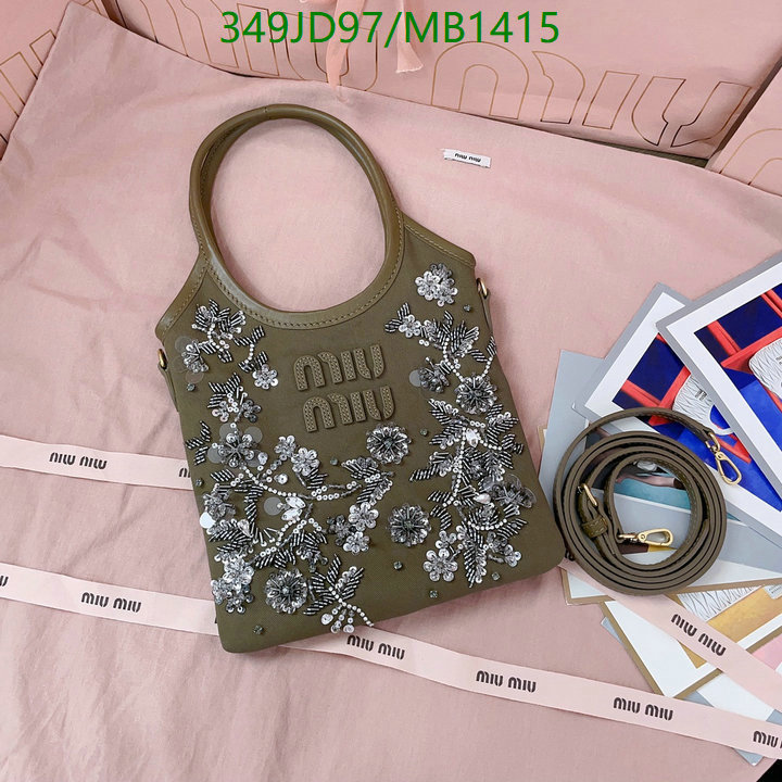 Miu Miu Bag-(Mirror)-Crossbody- Code: MB1415 $: 349USD