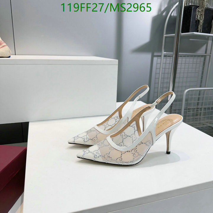 Women Shoes-Gucci Code: MS2965 $: 119USD