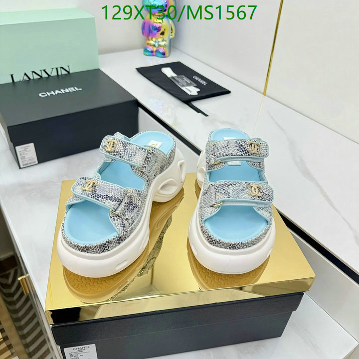 Women Shoes-Chanel Code: MS1567 $: 129USD