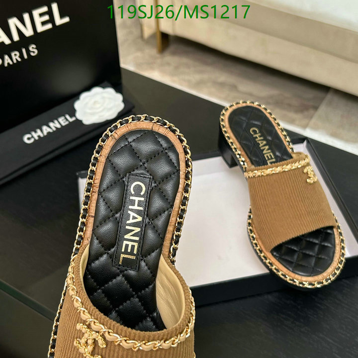 Women Shoes-Chanel Code: MS1217 $: 119USD
