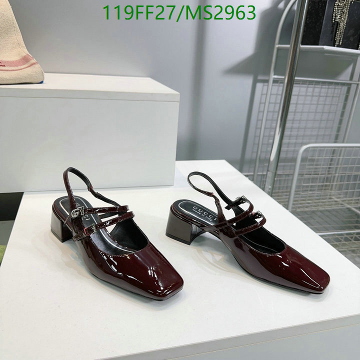 Women Shoes-Gucci Code: MS2963 $: 119USD