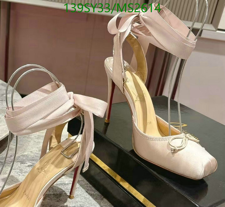 Women Shoes-Christian Louboutin Code: MS2614 $: 139USD