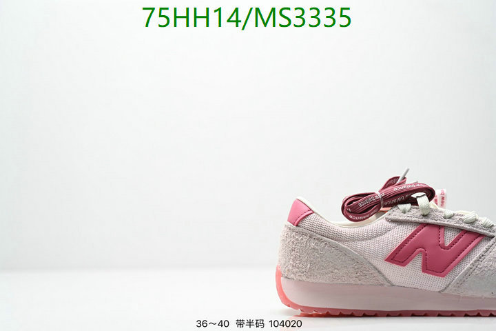 Women Shoes-New Balance Code: MS3335 $: 75USD