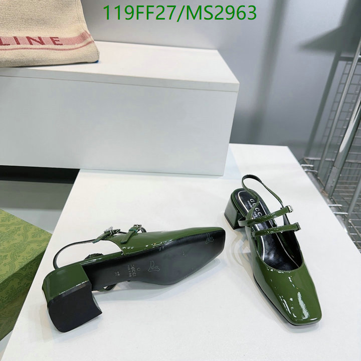 Women Shoes-Gucci Code: MS2963 $: 119USD