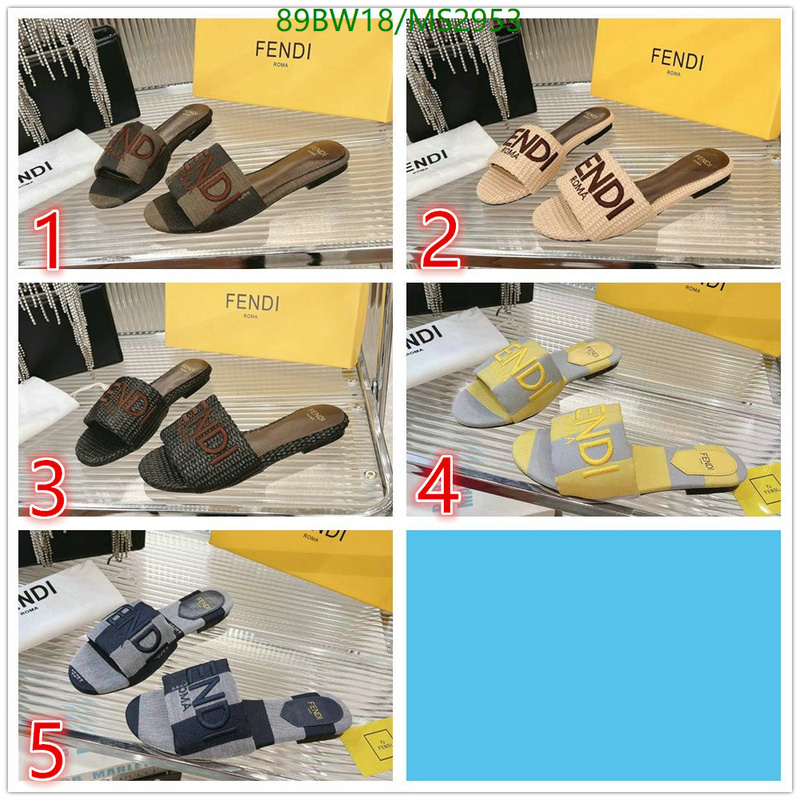 Women Shoes-Fendi Code: MS2953 $: 89USD
