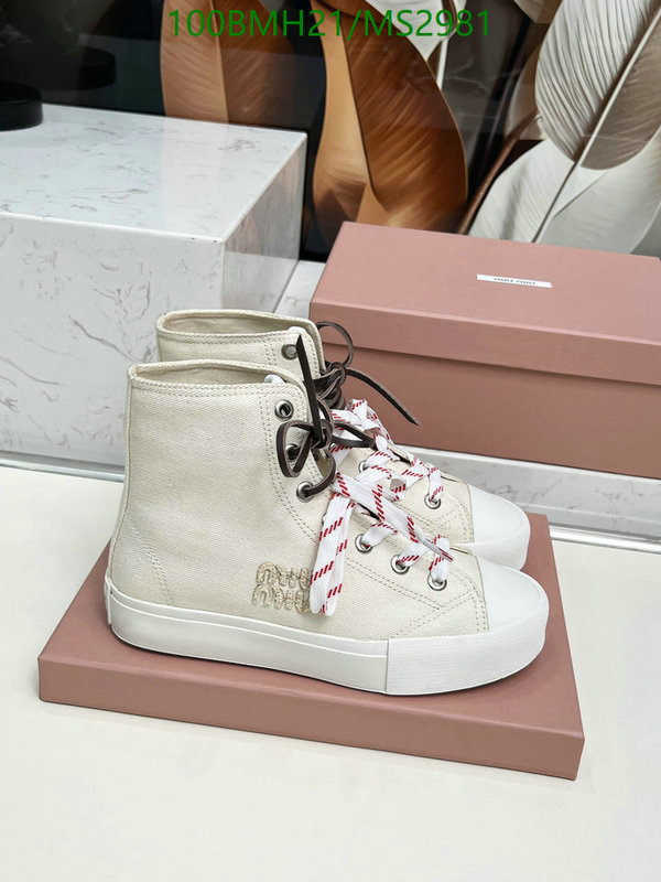 Women Shoes-Miu Miu Code: MS2981 $: 100USD