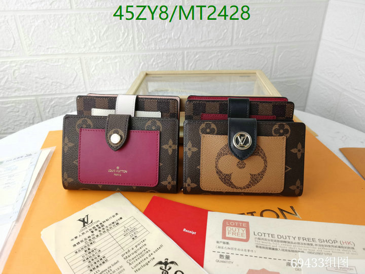 LV Bag-(4A)-Wallet- Code: MT2428 $: 45USD