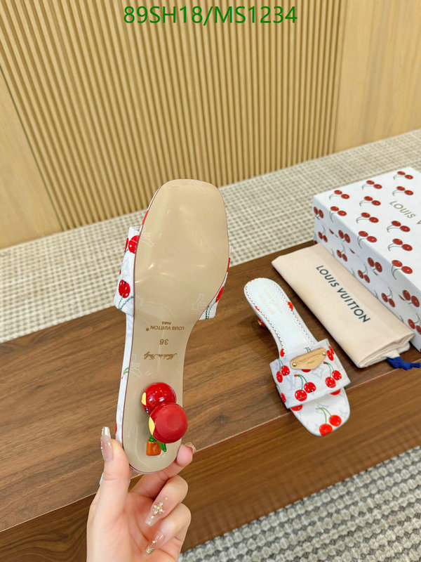 Women Shoes-LV Code: MS1234 $: 89USD