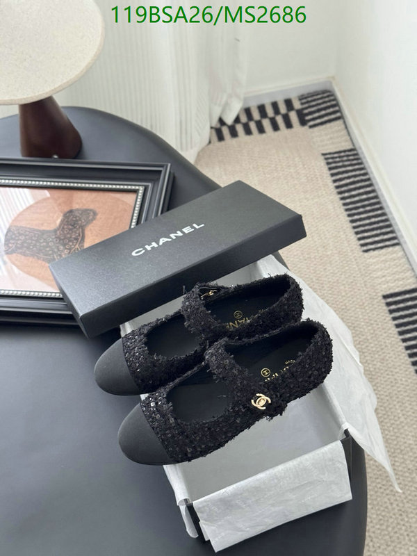 Women Shoes-Chanel Code: MS2686 $: 119USD