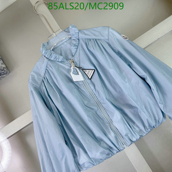 Kids Clothing-Moncler Code: MC2909 $: 85USD