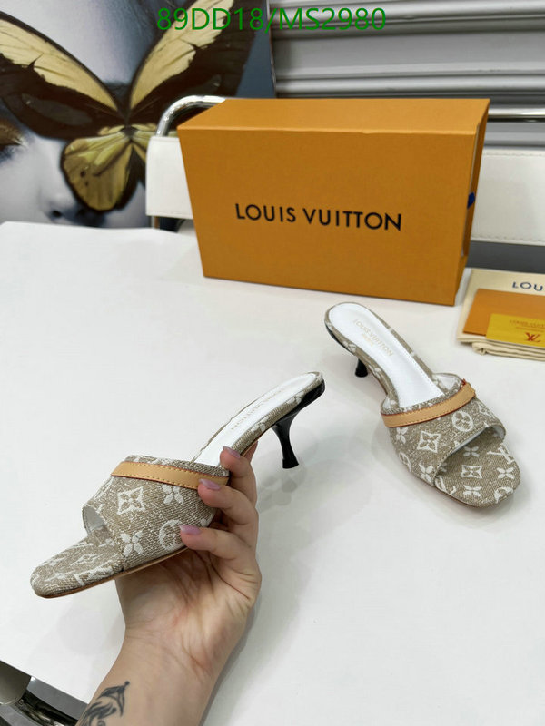 Women Shoes-LV Code: MS2980 $: 89USD
