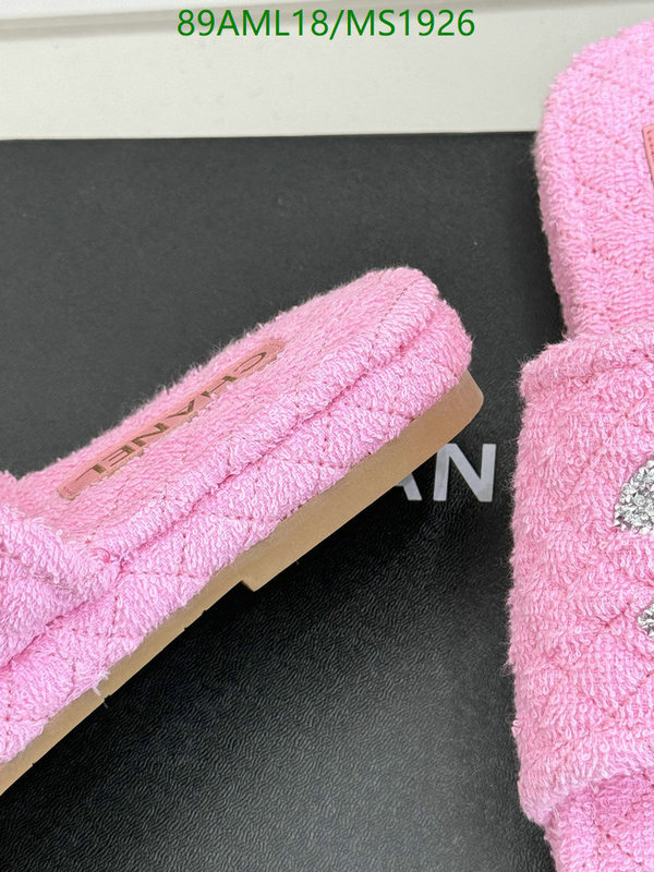 Women Shoes-Chanel Code: MS1926 $: 89USD