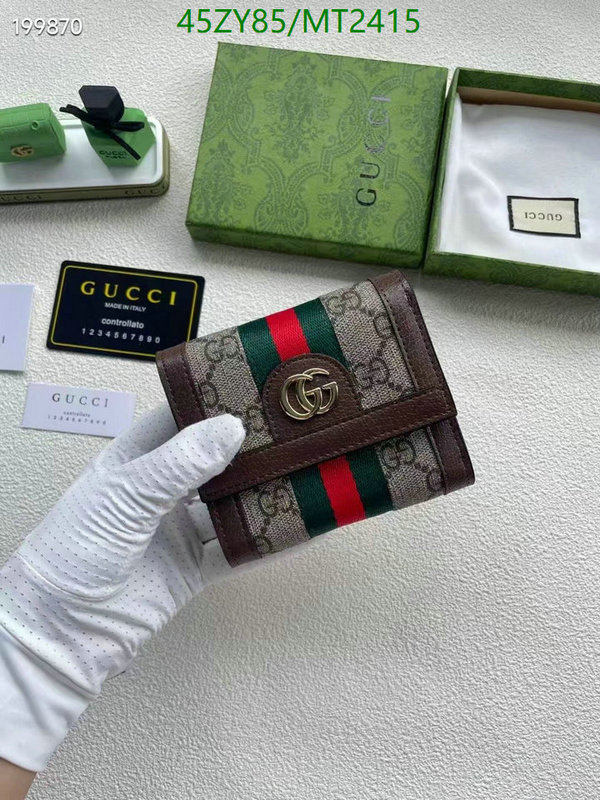 Gucci Bag-(4A)-Wallet- Code: MT2415 $: 45USD