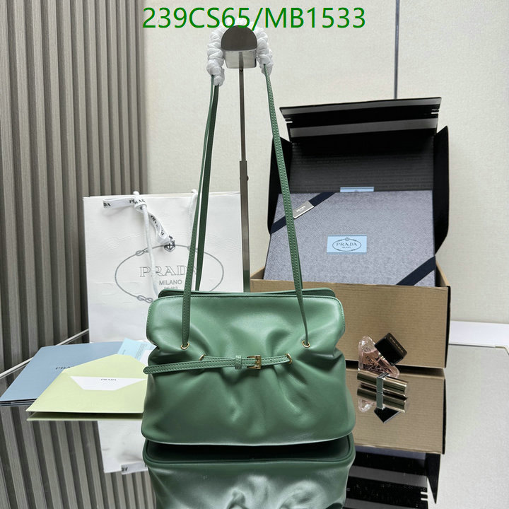 Prada Bag-(Mirror)-Crossbody- Code: MB1533 $: 239USD