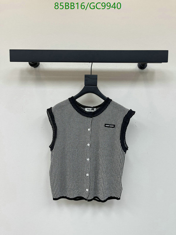 Clothing-MIUMIU Code: GC9940 $: 85USD