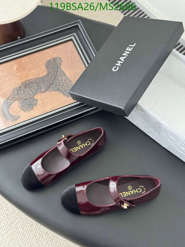 Women Shoes-Chanel Code: MS2686 $: 119USD