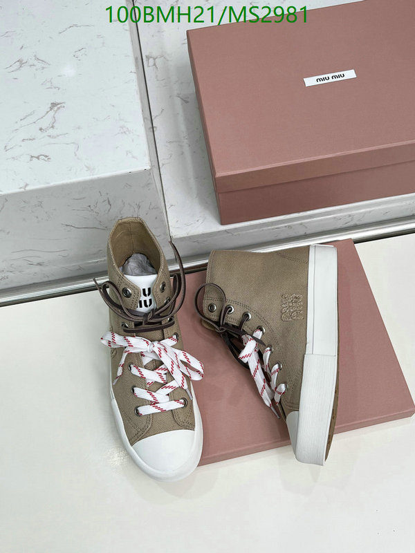 Women Shoes-Miu Miu Code: MS2981 $: 100USD