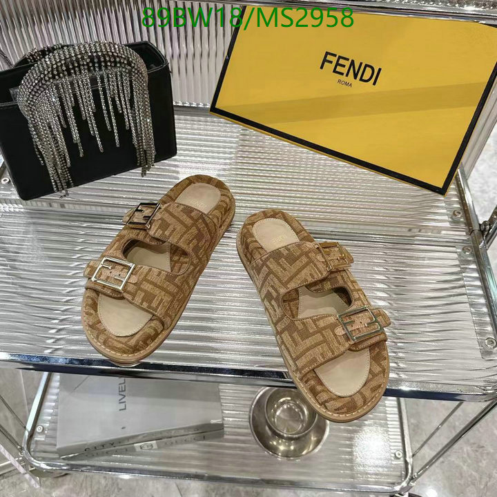 Women Shoes-Fendi Code: MS2958 $: 89USD