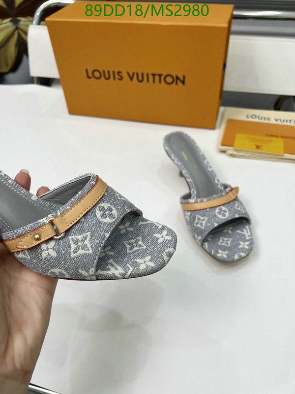 Women Shoes-LV Code: MS2980 $: 89USD