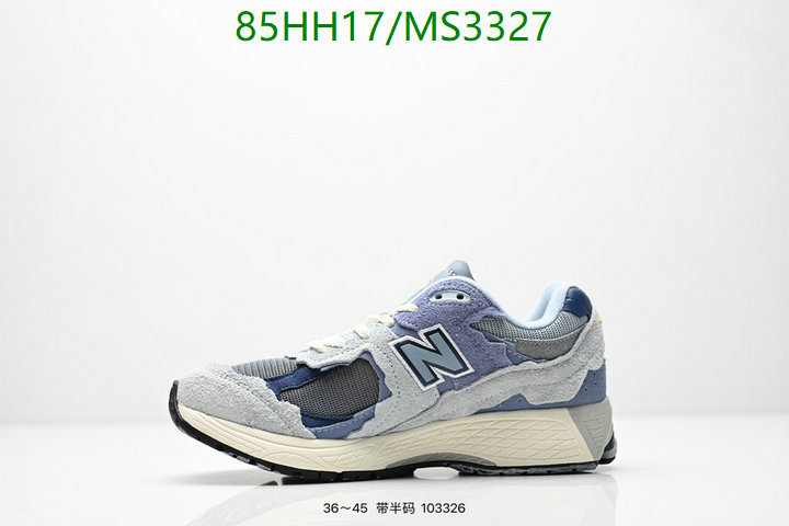 Men shoes-New Balance Code: MS3327 $: 85USD