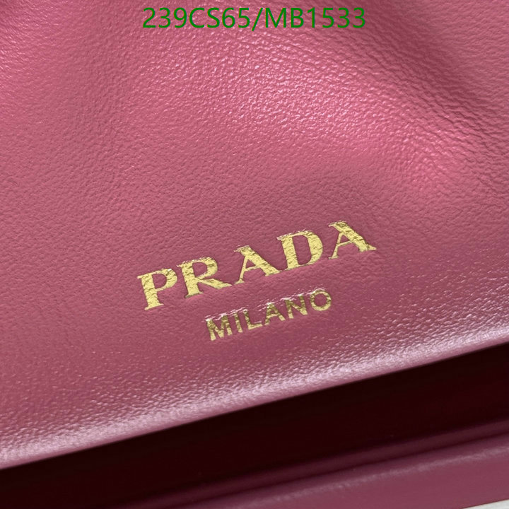 Prada Bag-(Mirror)-Crossbody- Code: MB1533 $: 239USD