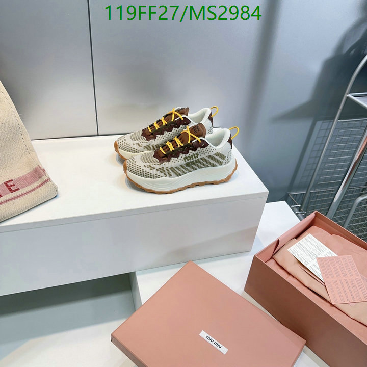 Women Shoes-Miu Miu Code: MS2984 $: 119USD