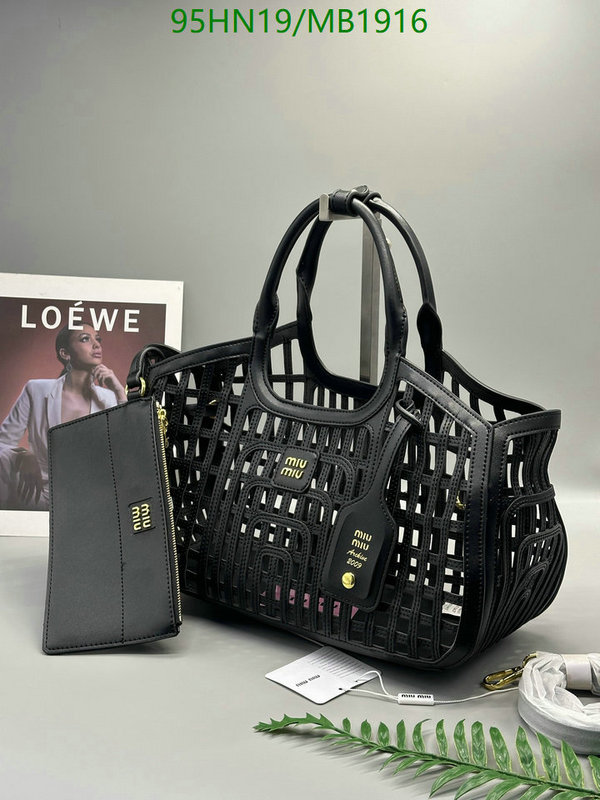 Miu Miu Bag-(4A)-Handbag- Code: MB1916 $: 95USD