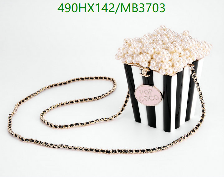Chanel Bag-(Mirror)-Crossbody- Code: MB3703 $: 490USD