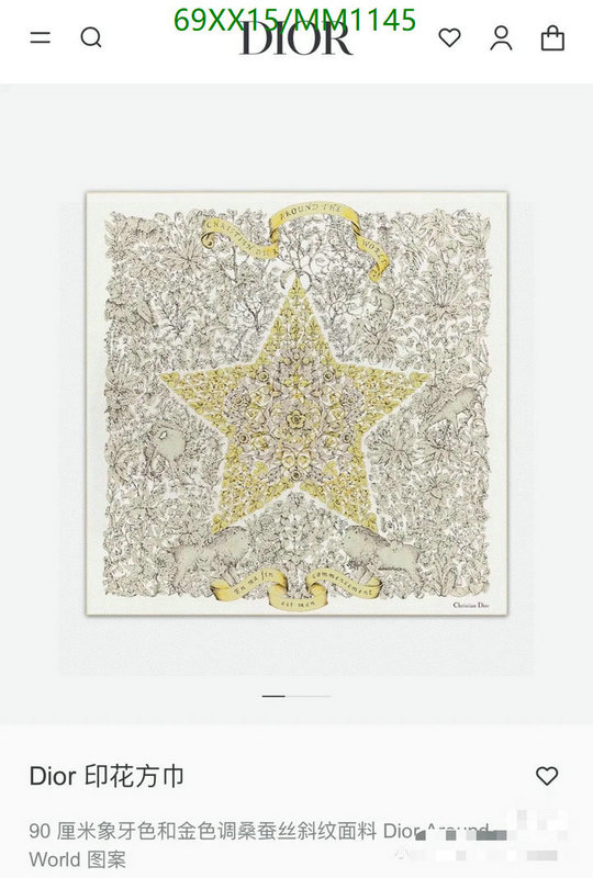 Scarf-Dior Code: MM1145 $: 69USD