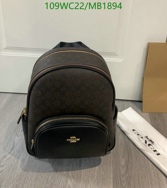 Coach Bag-(4A)-Backpack- Code: MB1894 $: 109USD