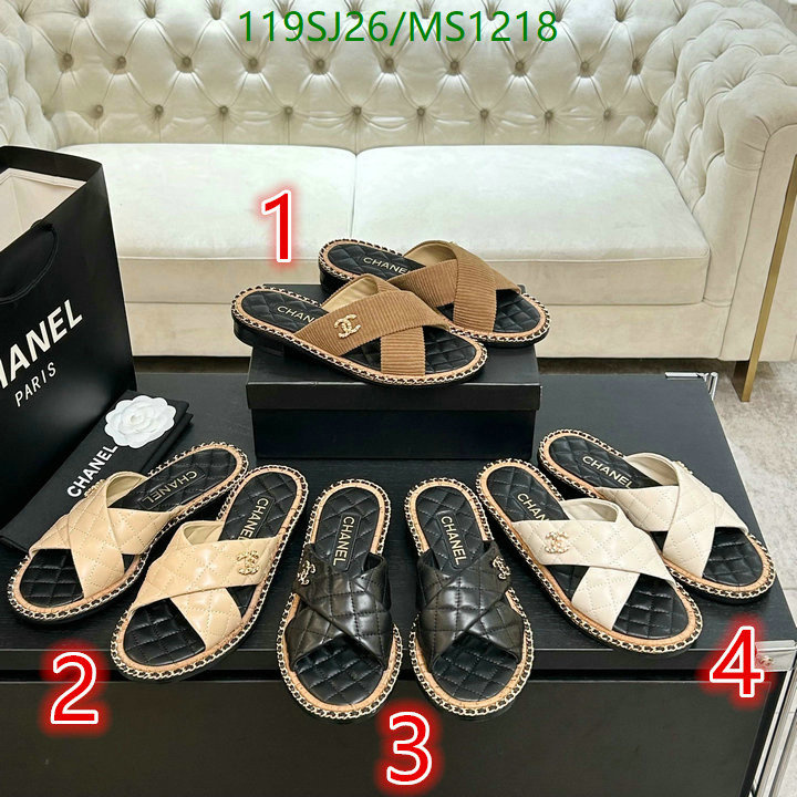Women Shoes-Chanel Code: MS1218 $: 119USD
