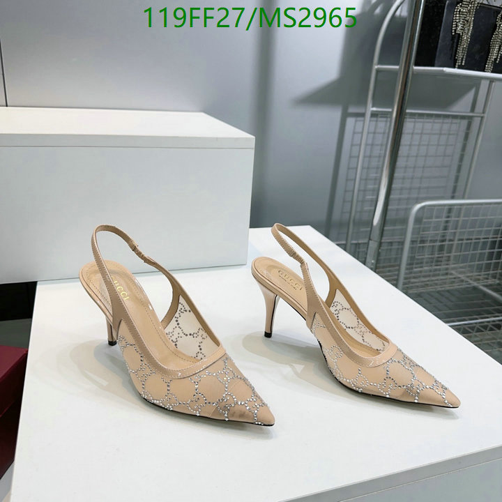 Women Shoes-Gucci Code: MS2965 $: 119USD
