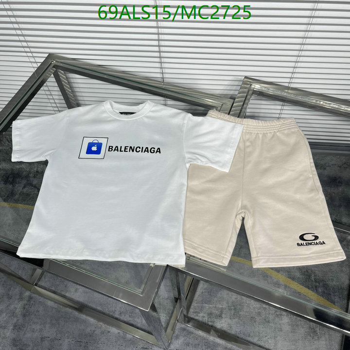 Kids Clothing-Balenciaga Code: MC2725 $: 69USD