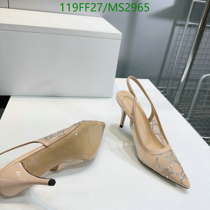 Women Shoes-Gucci Code: MS2965 $: 119USD