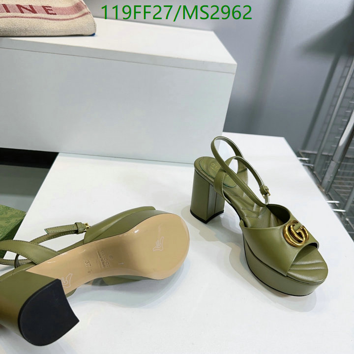 Women Shoes-Gucci Code: MS2962 $: 119USD