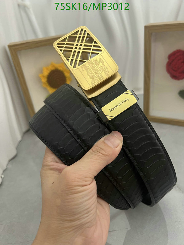 Belts-Burberry Code: MP3012 $: 75USD