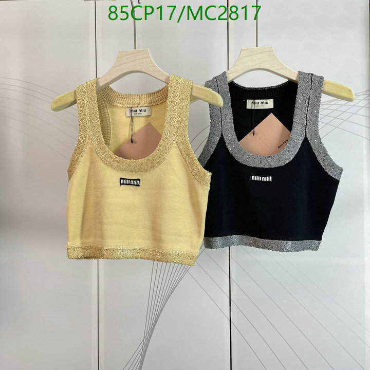 Clothing-MIUMIU Code: MC2817 $: 85USD