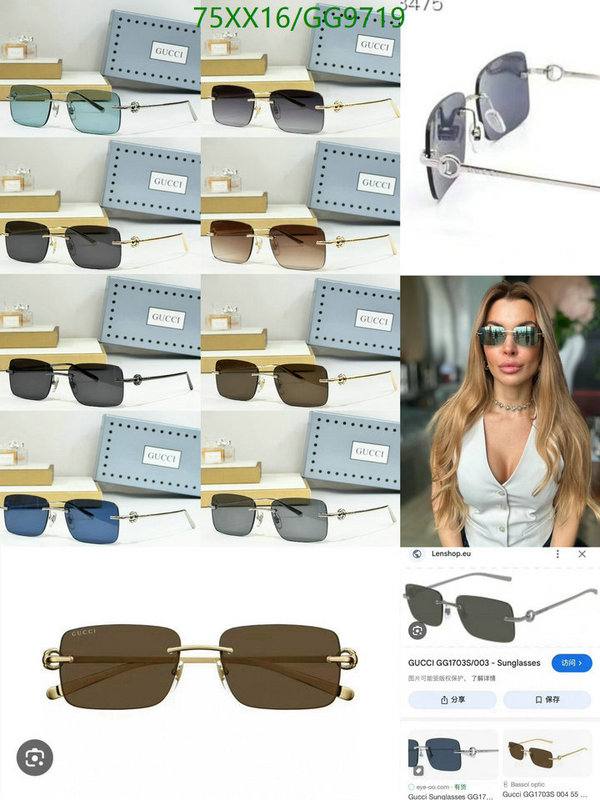 Glasses-Gucci Code: GG9719 $: 75USD