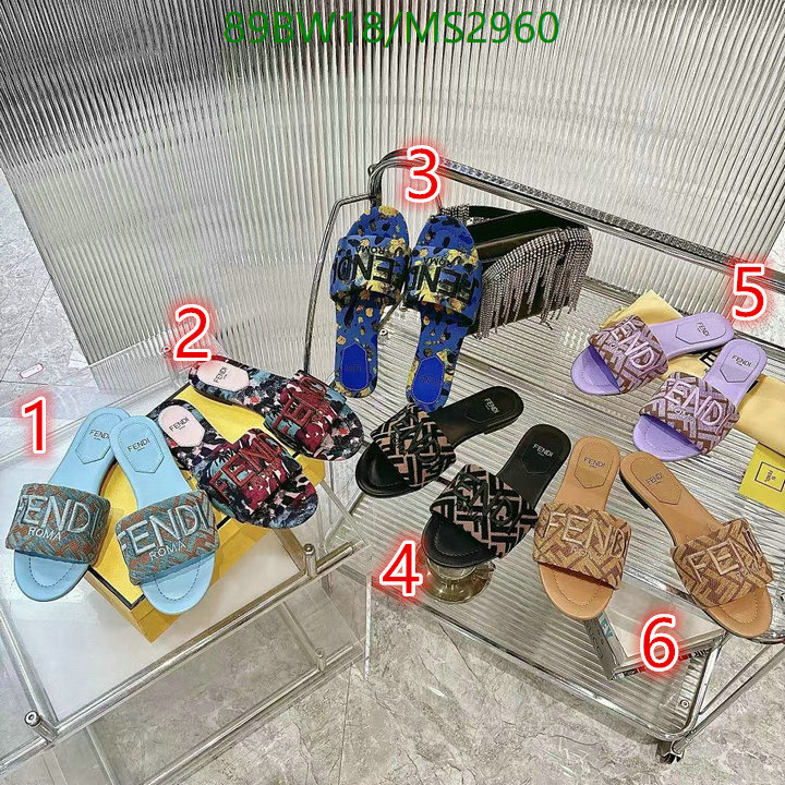 Women Shoes-Fendi Code: MS2960 $: 89USD