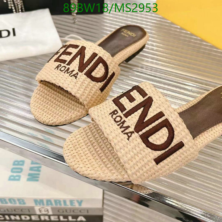 Women Shoes-Fendi Code: MS2953 $: 89USD