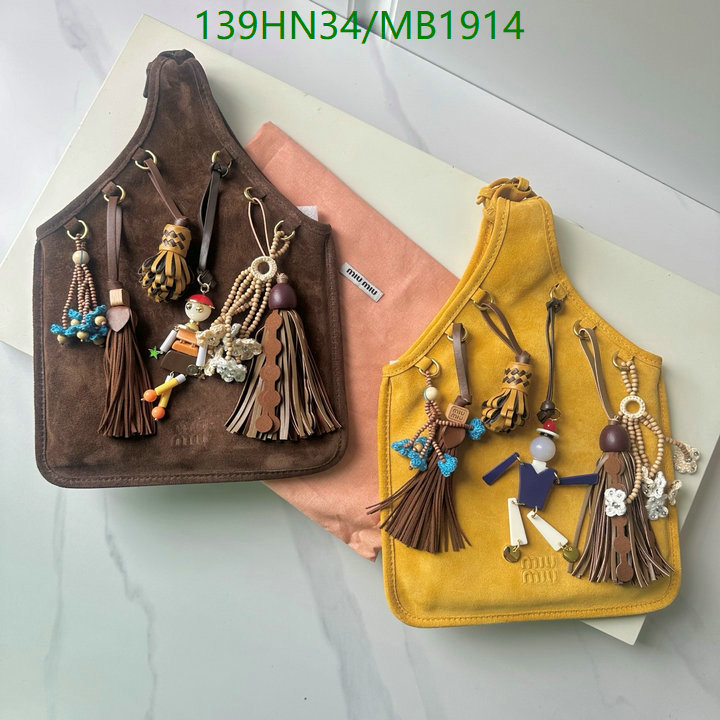 Miu Miu Bag-(4A)-Handbag- Code: MB1914 $: 139USD