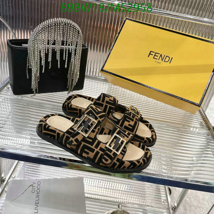 Women Shoes-Fendi Code: MS2958 $: 89USD