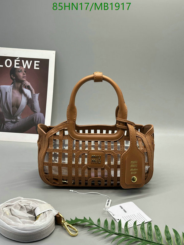 Miu Miu Bag-(4A)-Crossbody- Code: MB1917 $: 85USD